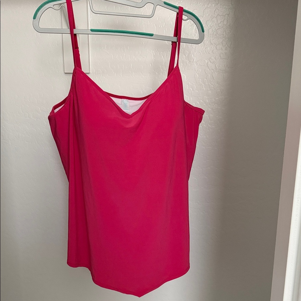 Vibrant Pink Swim Camisole